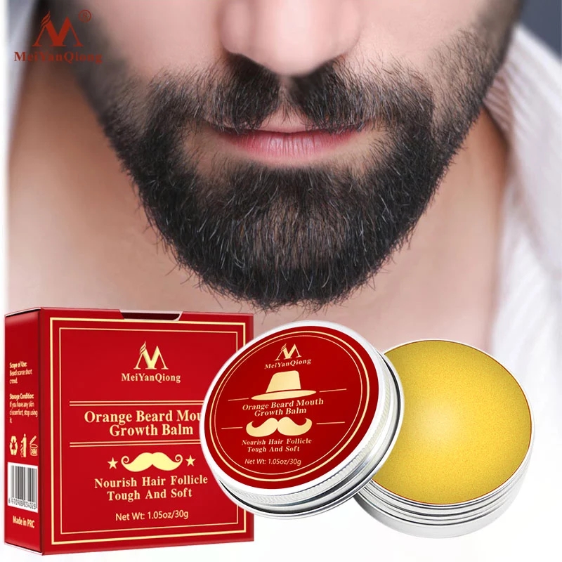 Men'S Grooming Aftershave - 天然オレンジの有機あごひげオイル,バーム,脱毛製品,リーブインコンディショナー,あごひげの成長,ヘルスケア