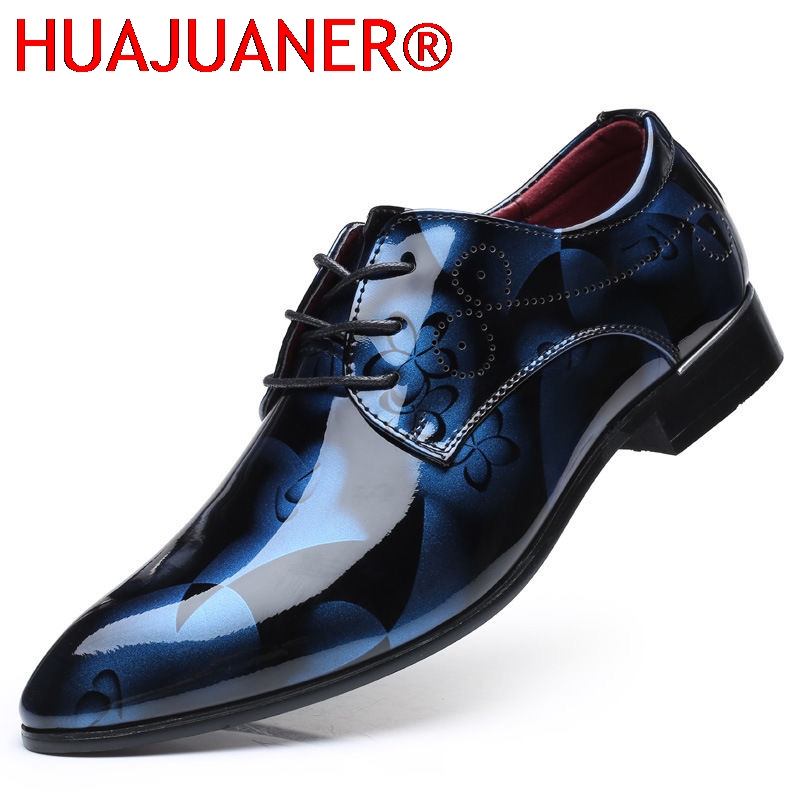 Men'S Grooming Oxford - オフィス男性ドレスシューズ花柄男性フォーマルシューズ革高級ファッション新郎結婚式の靴男性オックスフォードシューズドレス 38-48