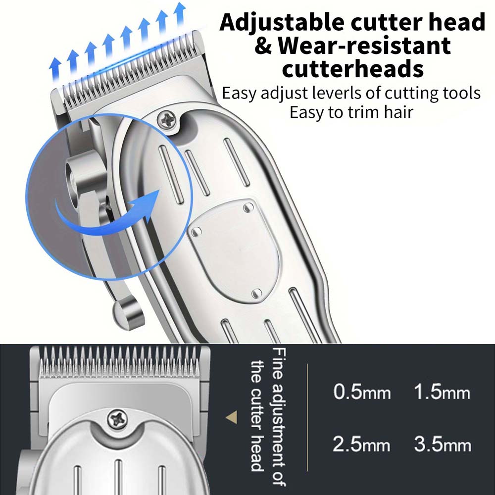 男性用プロ仕様バリカン - コードレス理髪バリカン、ヘアカッ - Men'S Grooming Kits のレビューと価格