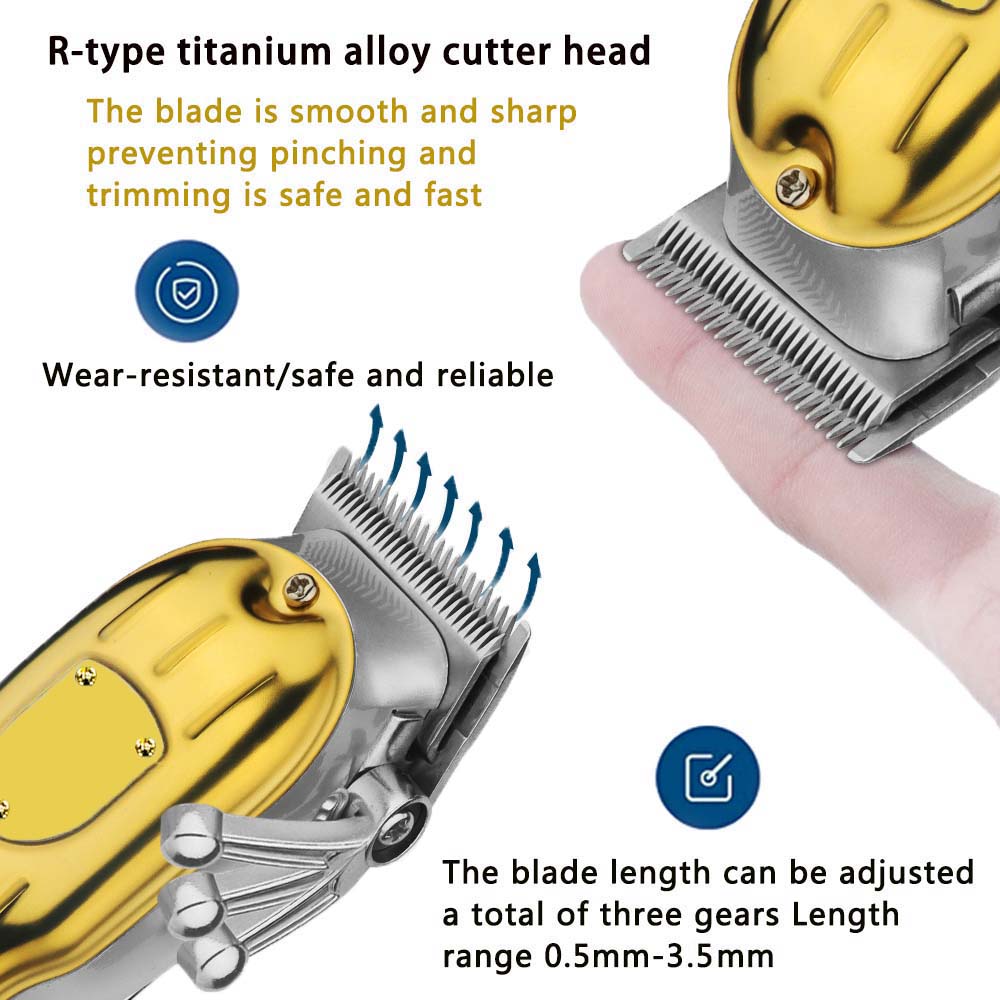 男性用プロ仕様バリカン - コードレス理髪バリカン、ヘアカッ - Men'S Grooming Kits のレビューと価格