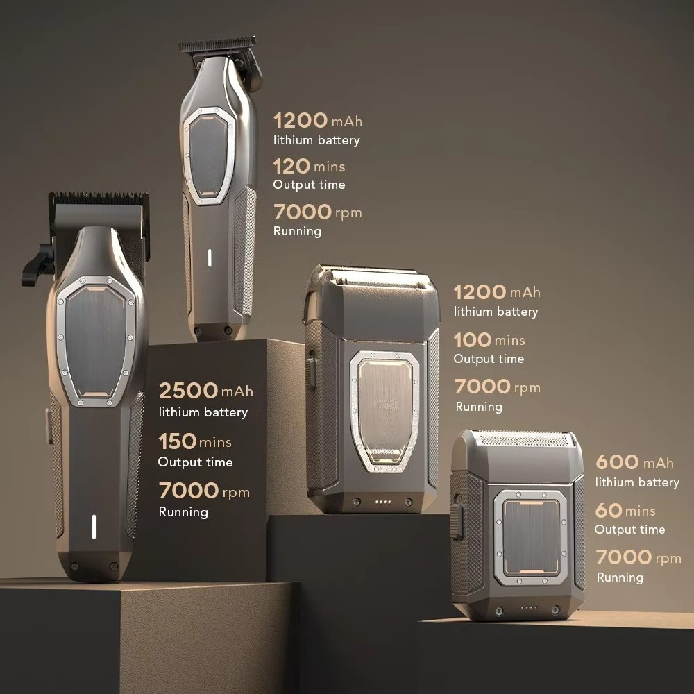 7000 RPM ブラシレスモーター ヘアクリッパー、4-i - Men'S Grooming Kits のレビューと価格