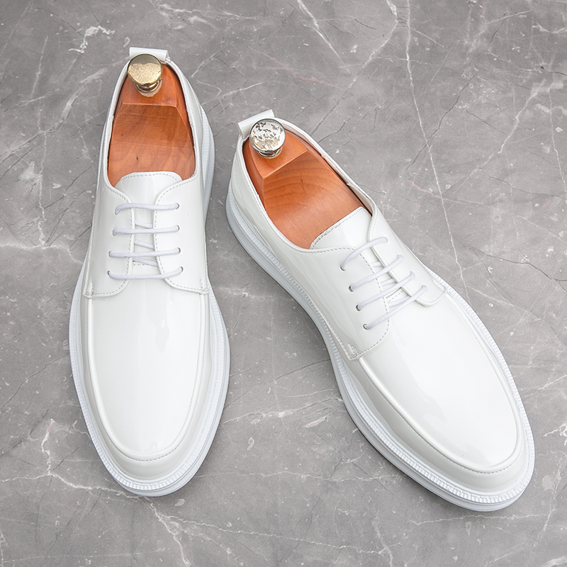 ホワイトクラシックオフィスメンズシューズ結婚式の男性フォーマ - Men'S Grooming Oxford のレビューと価格