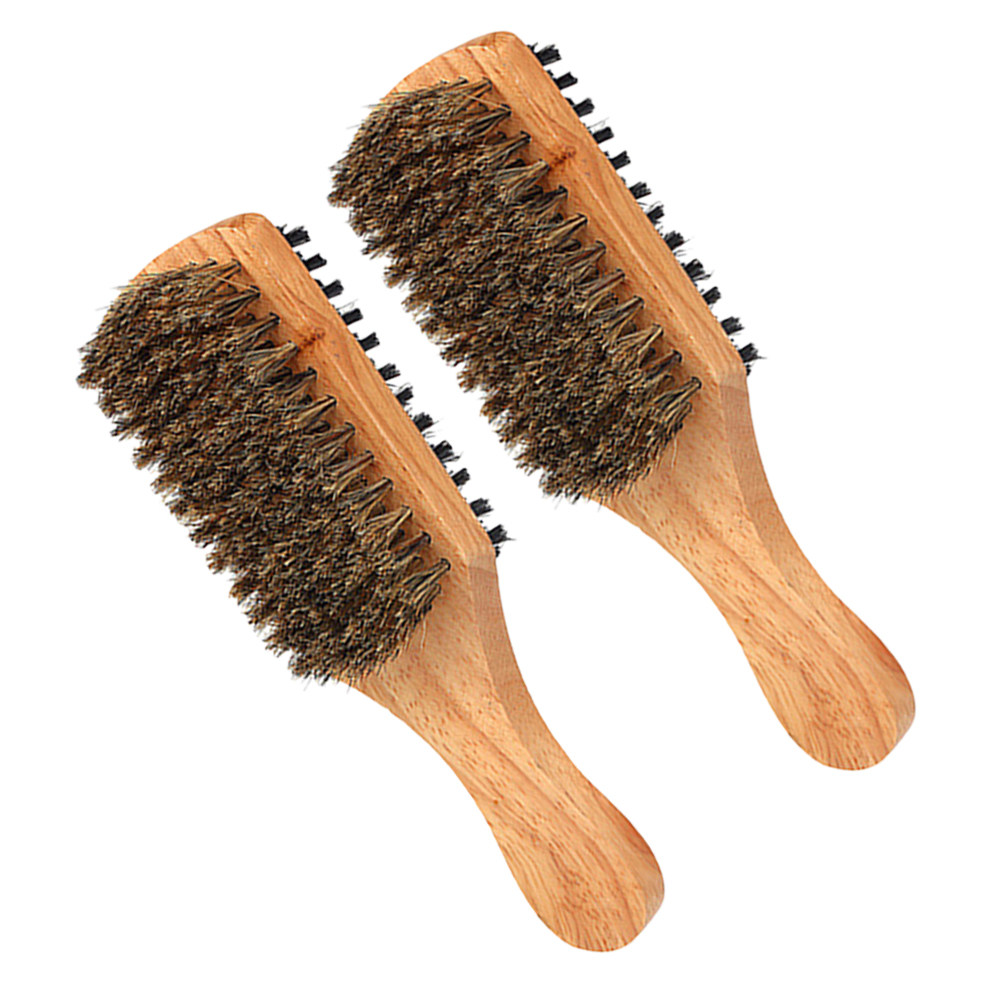 2個入り髭スタイリングコーム 両面猪毛ブラシ 人間工学に基づ - Men'S Grooming Tool のレビューと価格