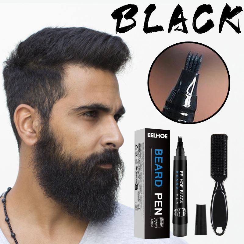 4ヘッドひげフィラーペンキット、防水ペンシル（ブラシ付き）、 - Men'S Grooming Aftershave のレビューと価格