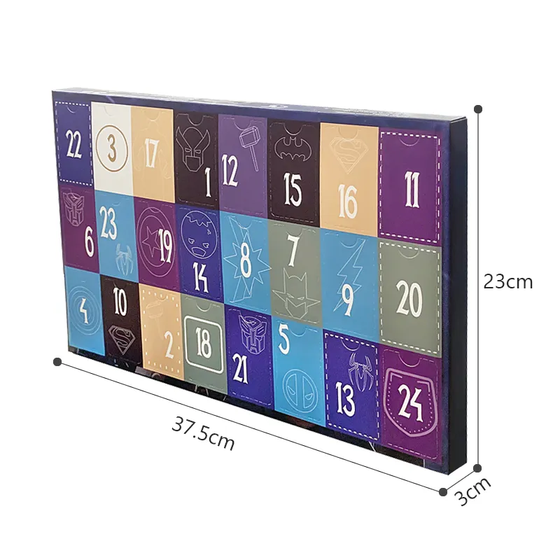 24 ピース/セットディズニーアドベントカレンダー子供のため - Mens Grooming Advent Calendar のレビューと価格