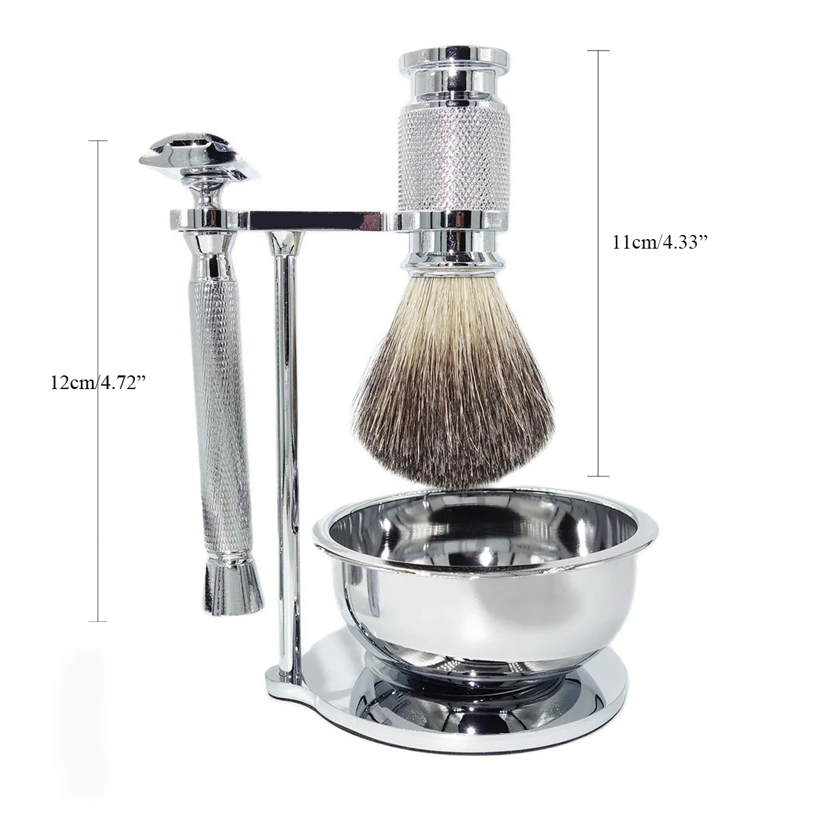 iRAZOR クラシックヴィンテージ両刃安全カミソリ脱毛シェ - Mens Vintage Grooming Kit のレビューと価格