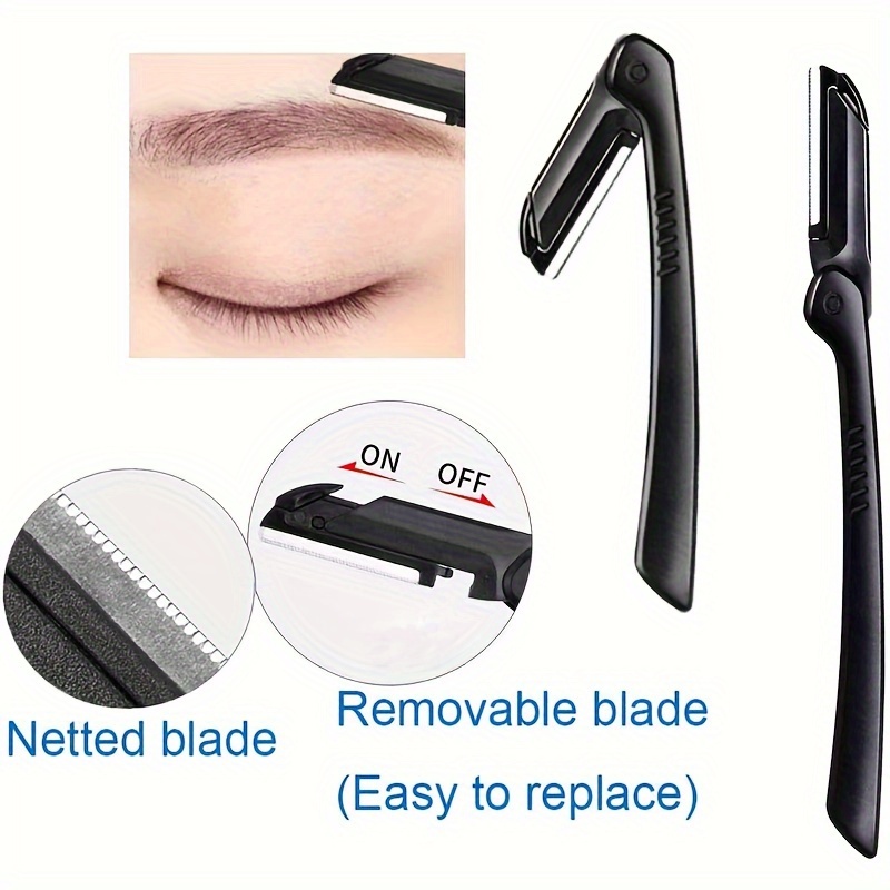 3点セット 眉毛キット 女性と男性用 ステンレス製 眉毛グル - Men'S Grooming Tool のレビューと価格