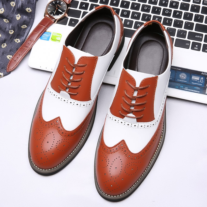 男性用の本革ドレスシューズ,新郎の結婚式用の高級イタリアンス - Men'S Grooming Oxford のレビューと価格