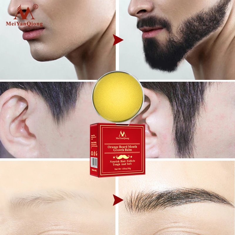 天然オレンジ色のひげ油,あごひげの毛,かつらの毛の損失製品, - Men'S Grooming Aftershave のレビューと価格